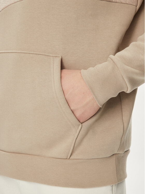 Under Armour Under Armour Športna jopa Ua Essential Flc Blocked Hd 1383070-299 Khaki Loose Fit