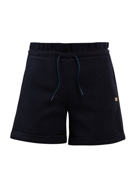 EA7 Emporio Armani EA7 Emporio Armani Szorty materiałowe 3DTS58-TJTPZ-1555_S Granatowy Regular Fit