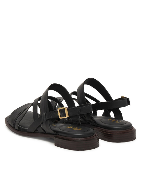 Clarks Clarks Basutės Ariany Strap 26185800 Juoda