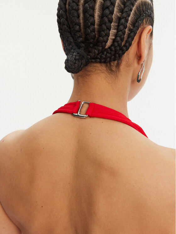 JACQUEMUS JACQUEMUS Sukienka koktajlowa 25E251DR232-1026 Czerwony Regular Fit