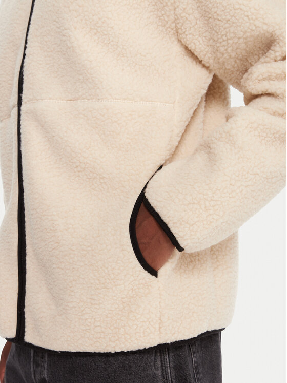 DC DC Fleece Vault EDYFT03552 Μπεζ Regular Fit