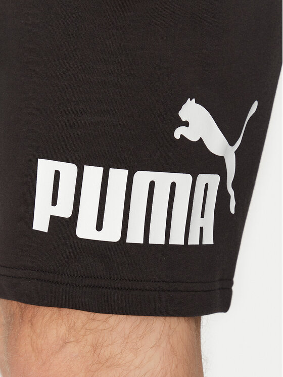 Puma Puma Športové kraťasy Ess 682596 Čierna Regular Fit
