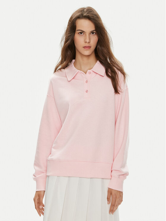 Gina Tricot Gina Tricot Majica dugih rukava 24234 Ružičasta Regular Fit