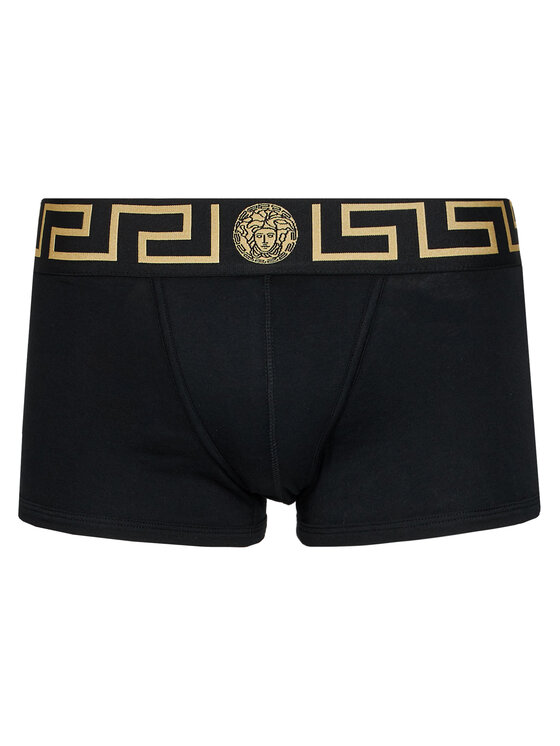 Versace Versace Boxershorts Greca AU10026 Schwarz