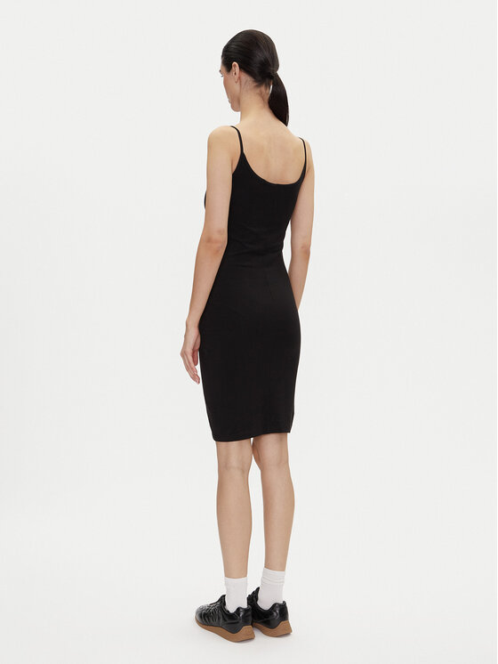 HUGO HUGO Ikdienas kleita Narya 50538896 Melns Slim Fit