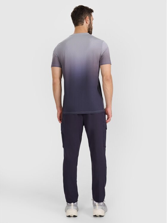 4F 4F Παντελόνι φόρμας 4FWAW25TFTRM0887-30S Σκούρο μπλε Regular Fit