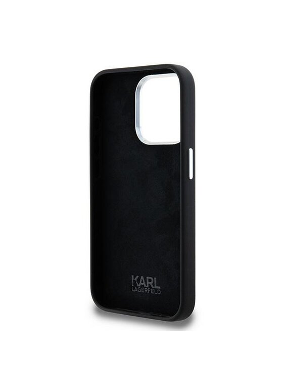 KARL LAGERFELD KARL LAGERFELD Etui na telefon iPhone 15 Pro Max Czarny