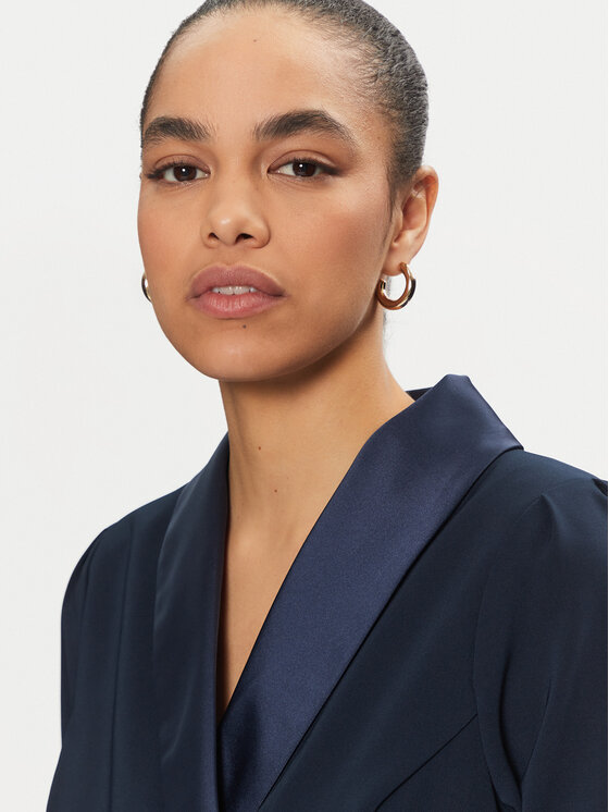 Rinascimento Rinascimento Coctailkleid CFC0019793002 Dunkelblau Regular Fit