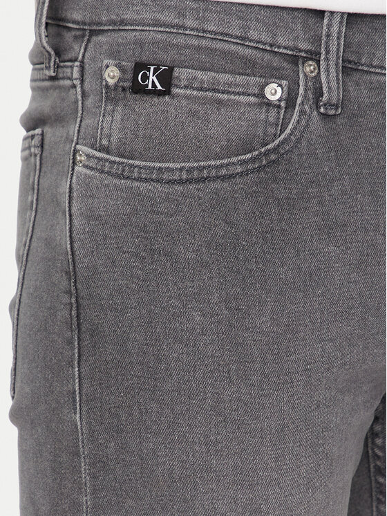 Calvin Klein Jeans Calvin Klein Jeans Τζιν J30J325730 Γκρι Slim Fit