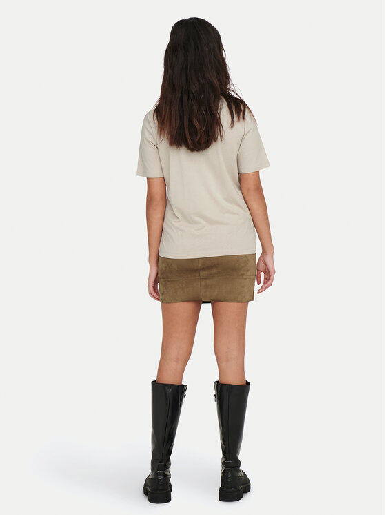 ONLY ONLY T-shirt 15270390 Beige Regular Fit