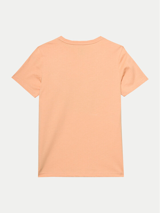 4F 4F Marškinėliai 4FJWSS24TTSHM1135 Oranžinė Regular Fit