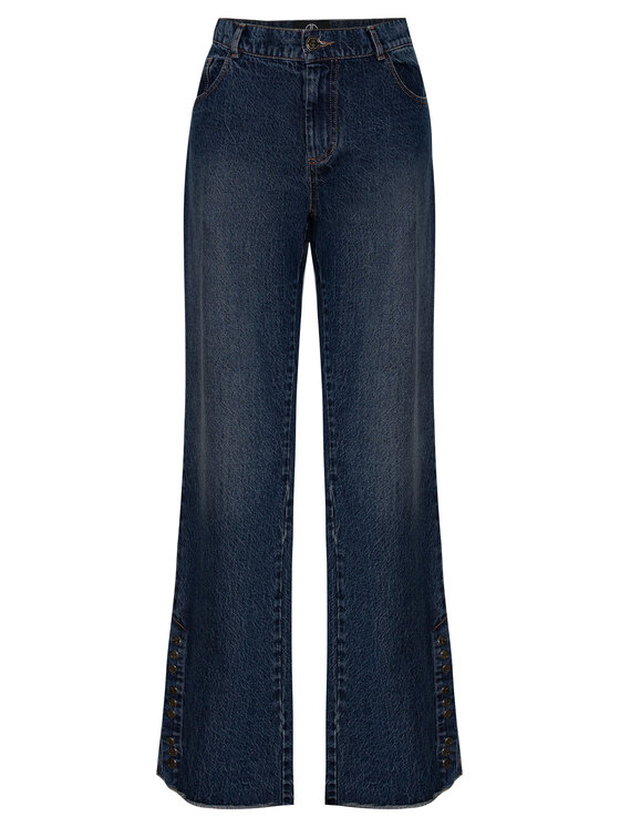 Magda Matyja Magda Matyja Jeansy MONTANA FLARE JEANS Niebieski Flared Leg