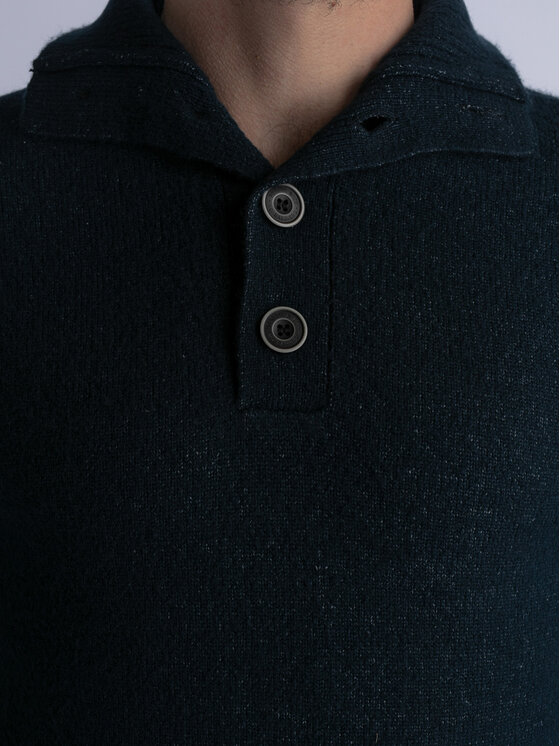 Petrol Industries Petrol Industries Pullover M-3030-KWC217 Dunkelblau Regular Fit