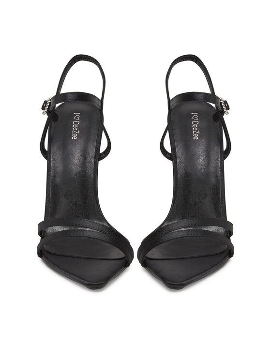 DeeZee DeeZee Sandały YUNJMW81572-S-1 Czarny
