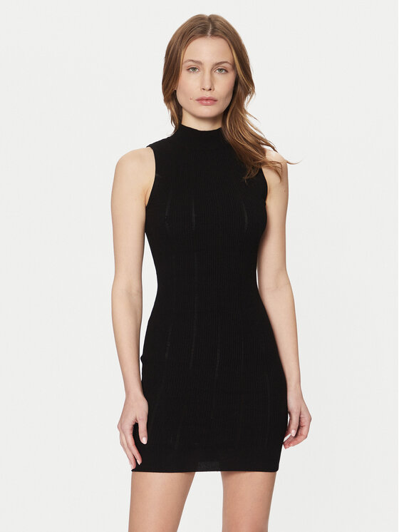 Marciano Guess Marciano Guess Džemper haljina 5RGK08 5810Z Crna Bodycon Fit