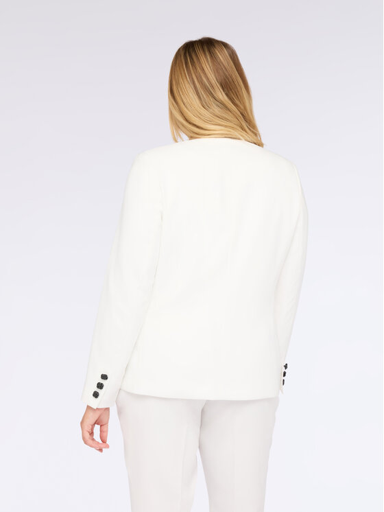 Fiorella Rubino Fiorella Rubino Giacca outdoor Q525T000208N011 Bianco Regular Fit