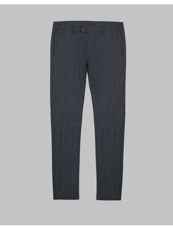 Borgio Borgio Spodnie materiałowe alife Granatowy Slim Fit