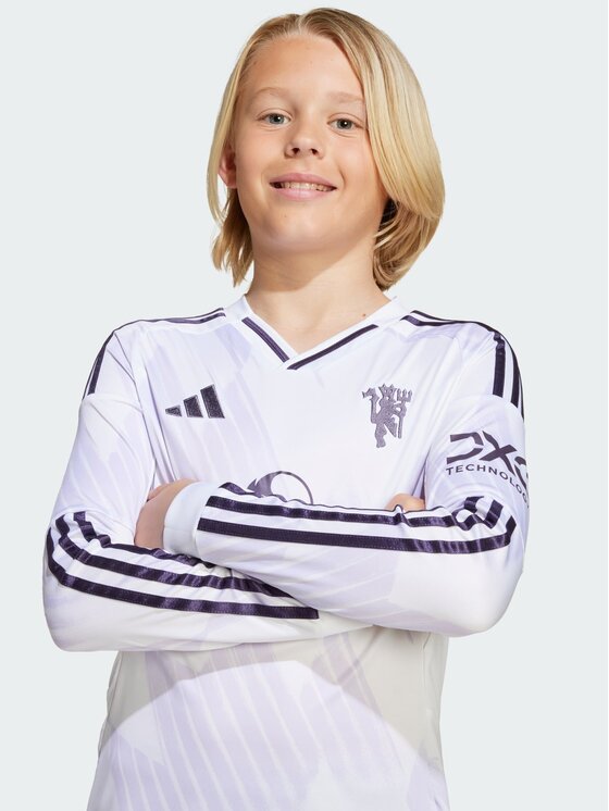 adidas adidas Koszulka techniczna Manchester United 25/26 Away Jersey Biały Regular Fit