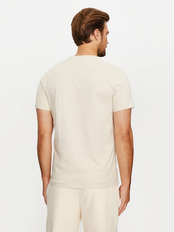 Ellesse Ellesse T-Shirt Baloncieri Tee SHX20952 Beżowy Regular Fit