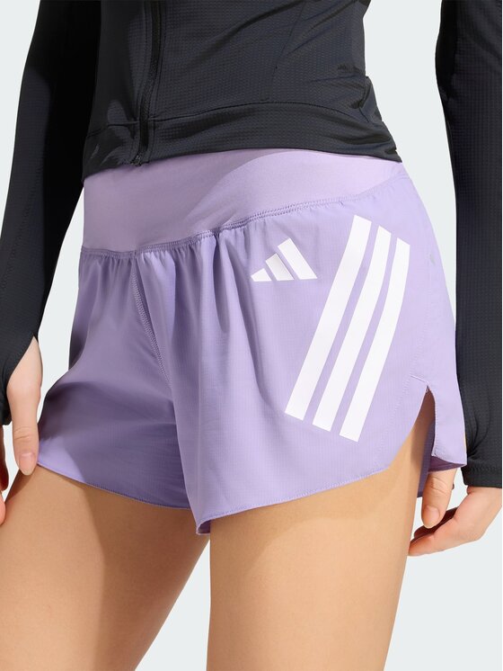 adidas adidas Szorty sportowe 158729 Fioletowy Regular Fit