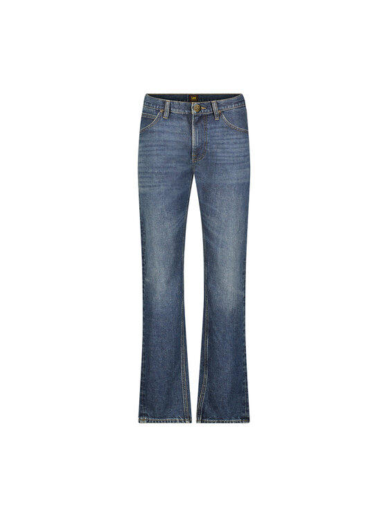 Lee Lee Jeansy DAREN ZIP FLY Niebieski Regular Fit