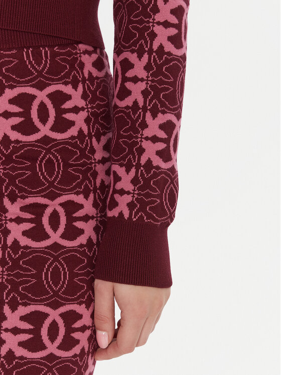 PINKO PINKO Пуловер Gypsies 106041 A2YD Бордо Regular Fit