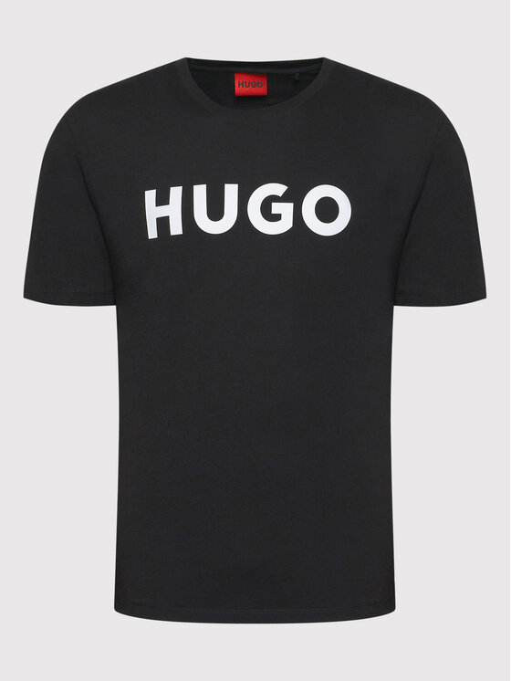 HUGO Hugo Футболка Dulivio 50467556 Чорний Regular Fit