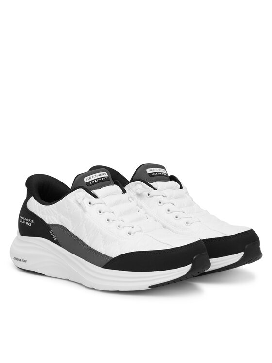 Skechers Skechers Сникърси Contour Foam - Cozy Fit 150404/WBK Бял