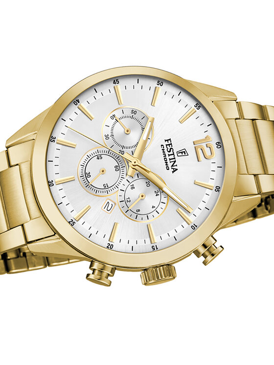 Festina Festina Zegarek F20633-1 Złoty