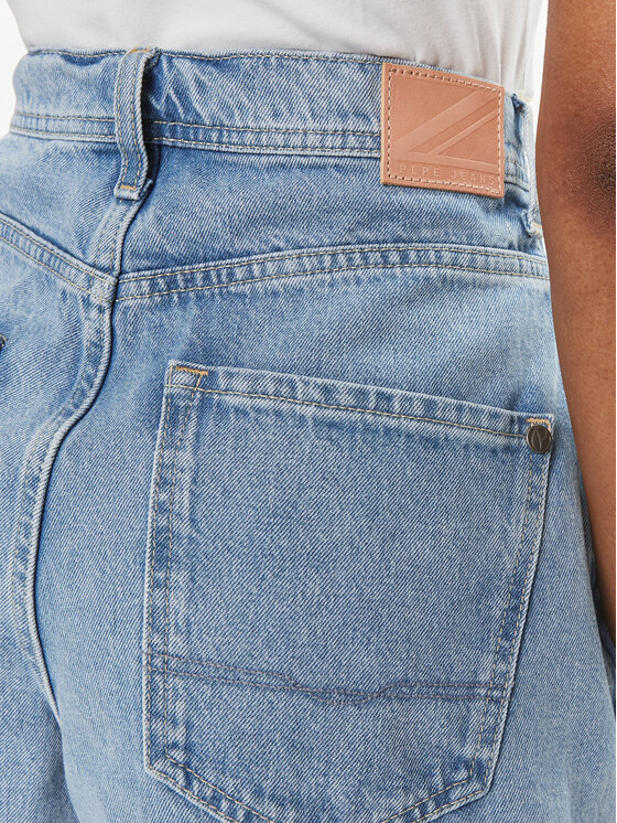 Pepe Jeans Pepe Jeans Jeansshorts Regular Skort Hw Dnm PL801123 Blau Regular Fit