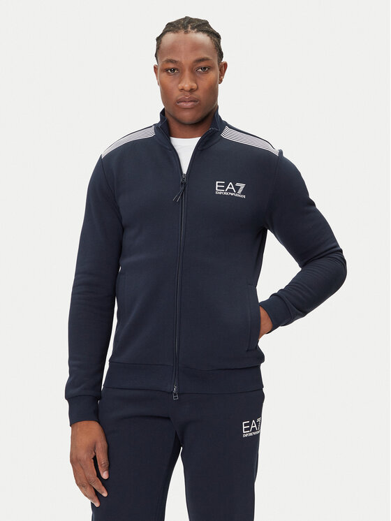 EA7 Emporio Armani EA7 Emporio Armani Trenirka 7M000966 AF10377 UB102 Mornarsko modra Slim Fit