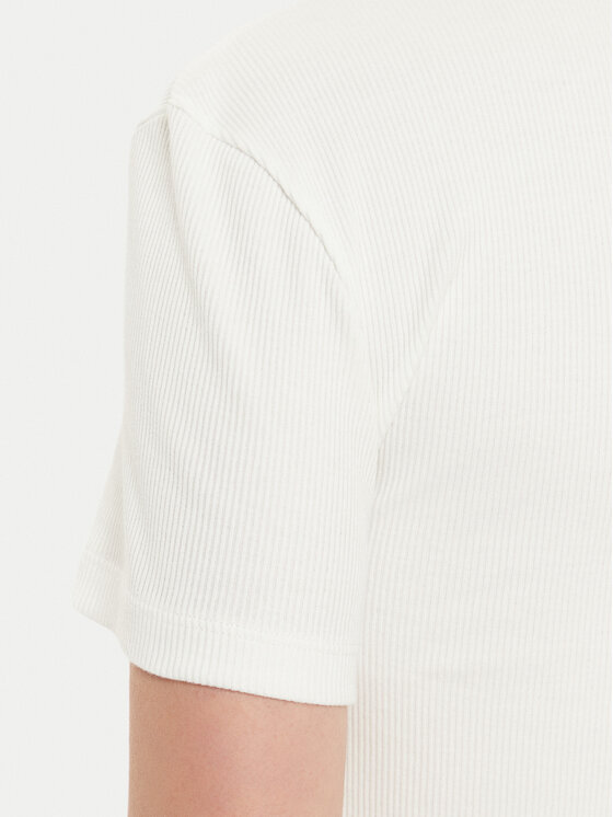 Lacoste Lacoste Tricou polo DF5377 Écru Slim Fit