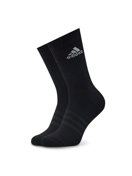 adidas adidas Σετ 3 ζευγάρια ψηλές κάλτσες unisex Cushioned Crew IC1310 Μαύρο