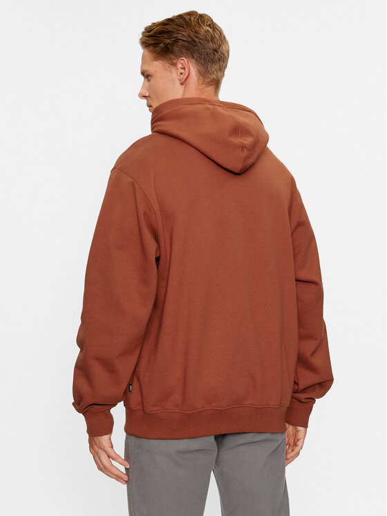 Vans Vans Μπλούζα Lowered Loose Po VN0008J5 Μπορντό Loose Fit