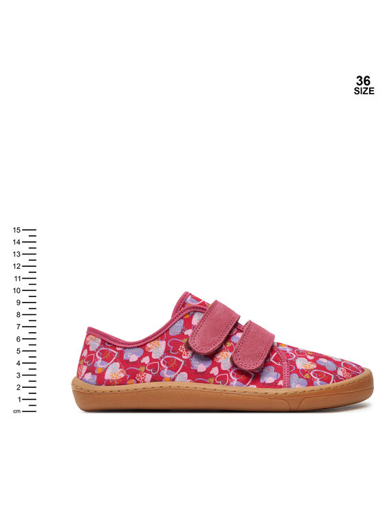 Froddo Froddo Bačkory Barefoot Canvas G1700390-2 D Růžová