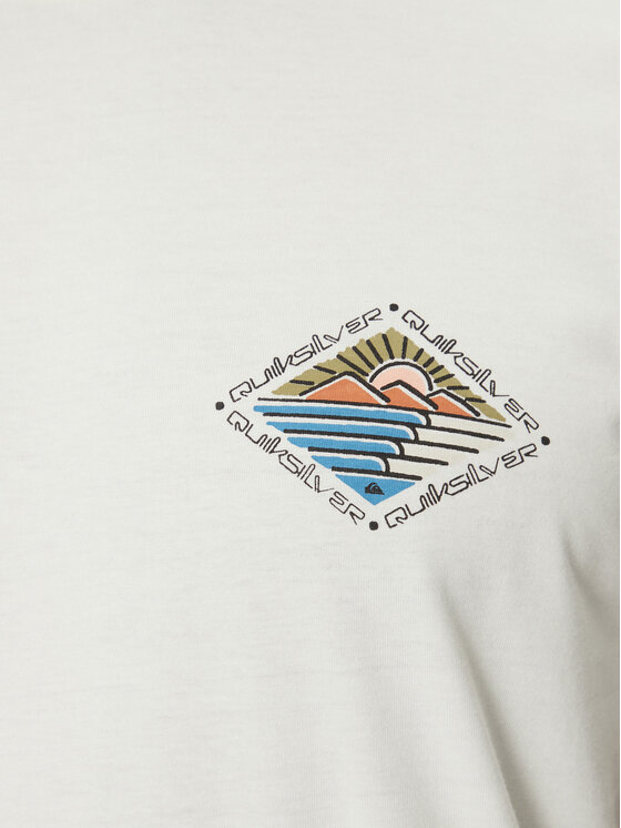 Quiksilver Quiksilver Marškinėliai EQYZT08038 Écru Regular Fit