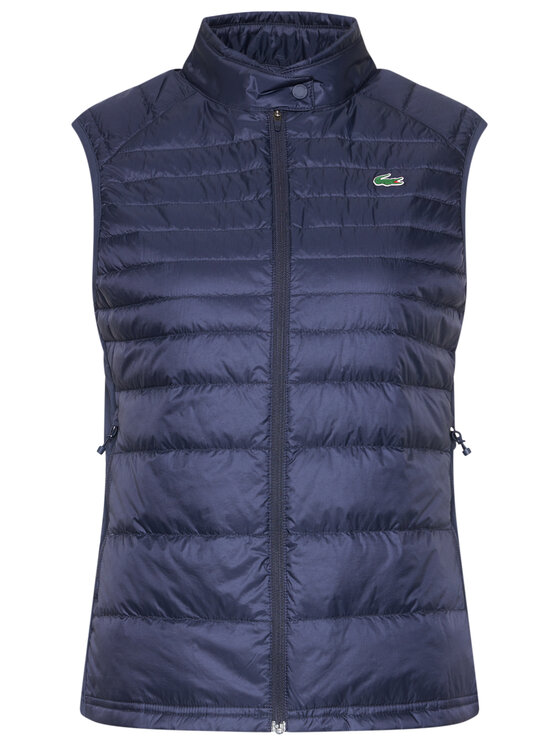 Lacoste Lacoste Brezrokavnik BF9276 Mornarsko modra Regular Fit