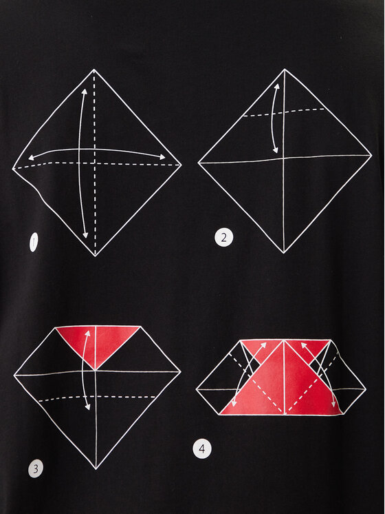 HUGO HUGO T-shirt Dalentin 50553429 Nero Relaxed Fit