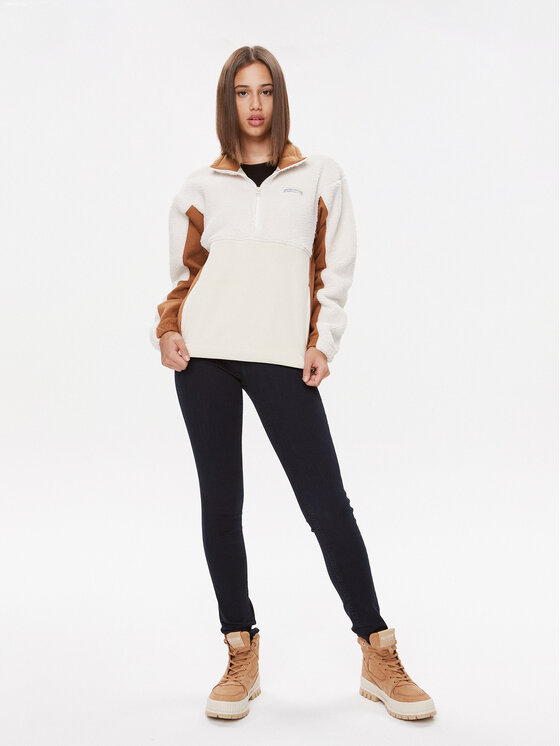 Columbia Columbia Полар Trek™ Hybrid Sherpa 1/2 Zip Екрю Regular Fit