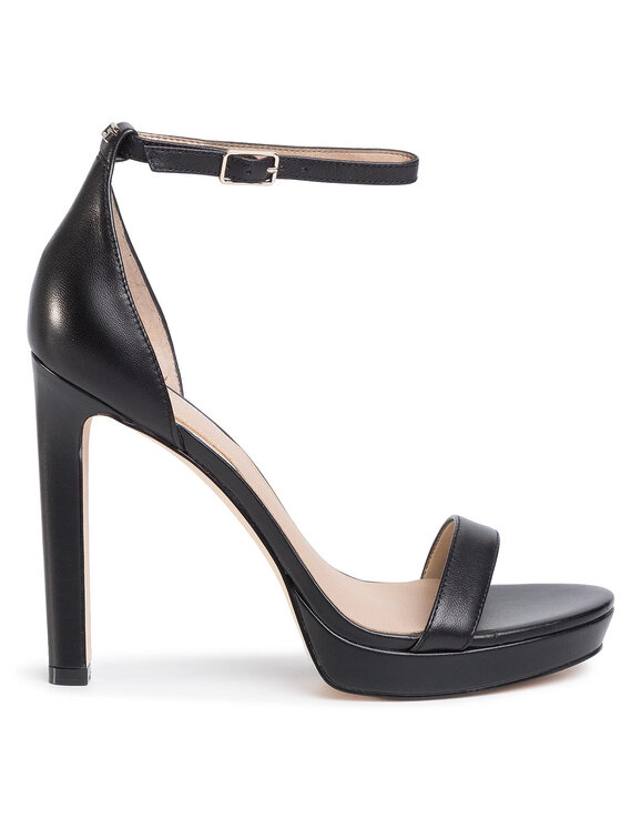 Guess Sandali Eira FL6EIA LEA03 Nero • Modivo.it