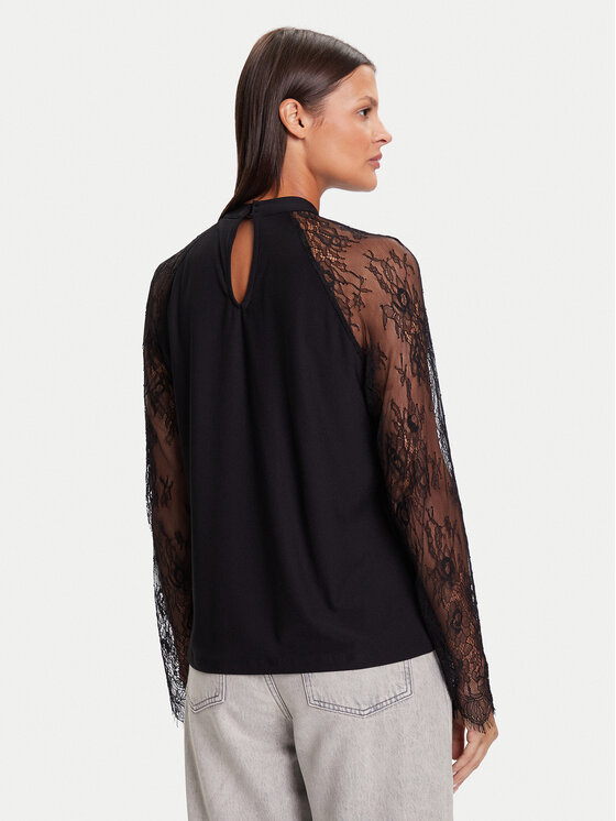 Vero Moda Vero Moda Majica Milla 10334620 Crna Loose Fit