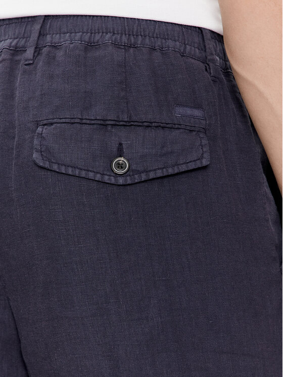 Paul&Shark Paul&Shark Шорти от плат 24414038 Тъмносин Regular Fit