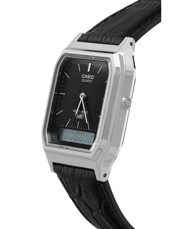 Casio Casio Pulkstenis AQ-230EL-1AEF Melns