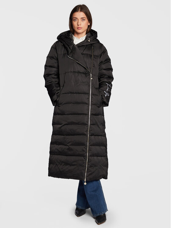 Liu Jo Sport Liu Jo Sport Μπουφάν χειμωνιάτικο TF2192 T4558 Μαύρο Regular Fit