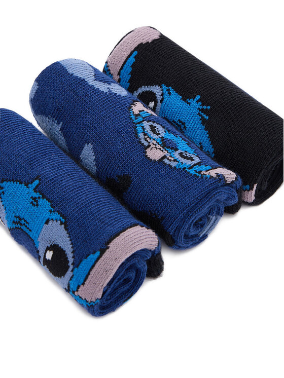 Disney Classics Disney Classics Дълги чорапи CEO-ACCCS-AW25-219DCLS(3-PACK) Черен