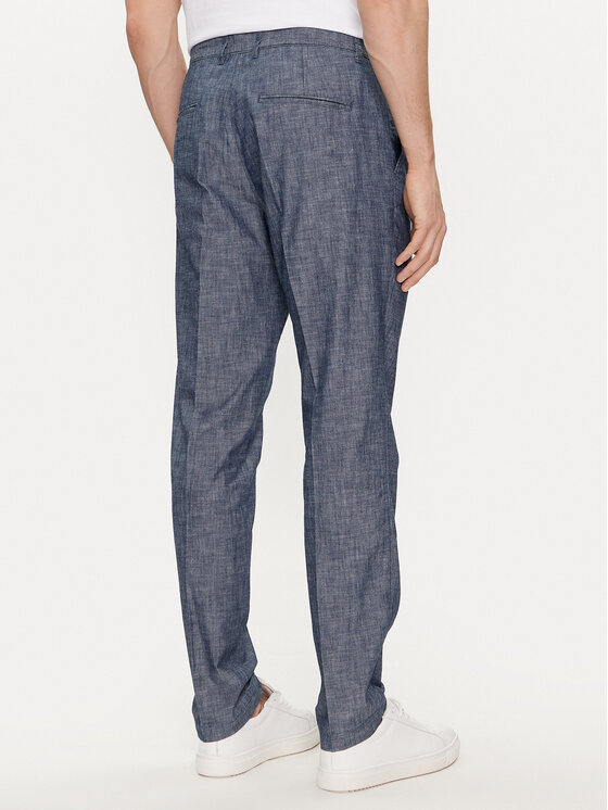 United Colors Of Benetton Pantaloni chino 4WV1UE02F Blu scuro Slim Fit Modivo