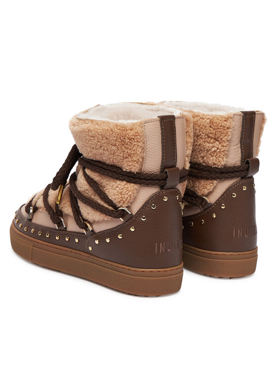 Inuikii Inuikii Sniego batai Curly Rock 1001.003.0071 Smėlio