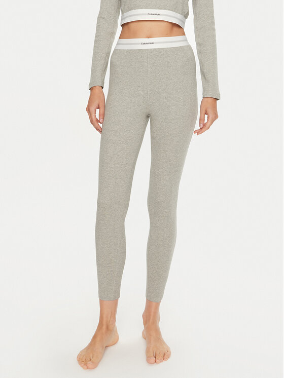 Calvin Klein Underwear Calvin Klein Underwear Legíny 000QS7220E Šedá Slim Fit