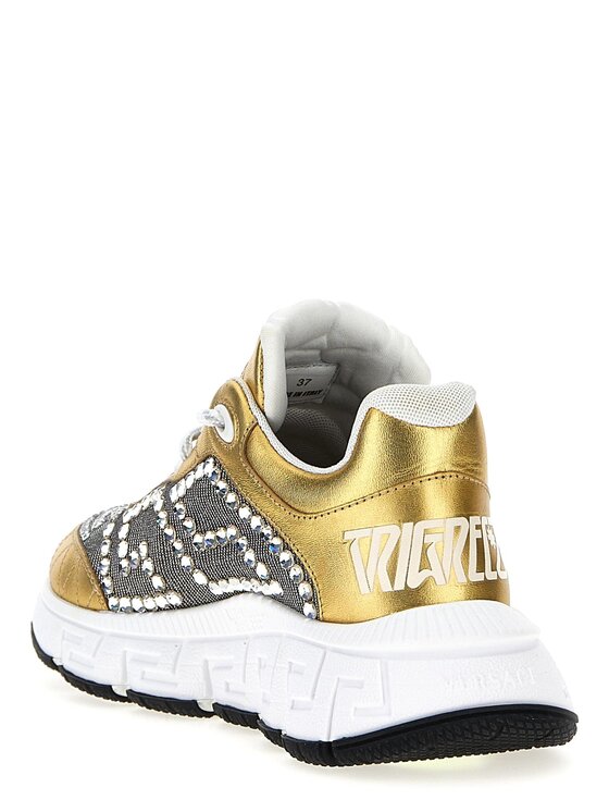 Versace Versace Sneakersy 10041831 Srebrny