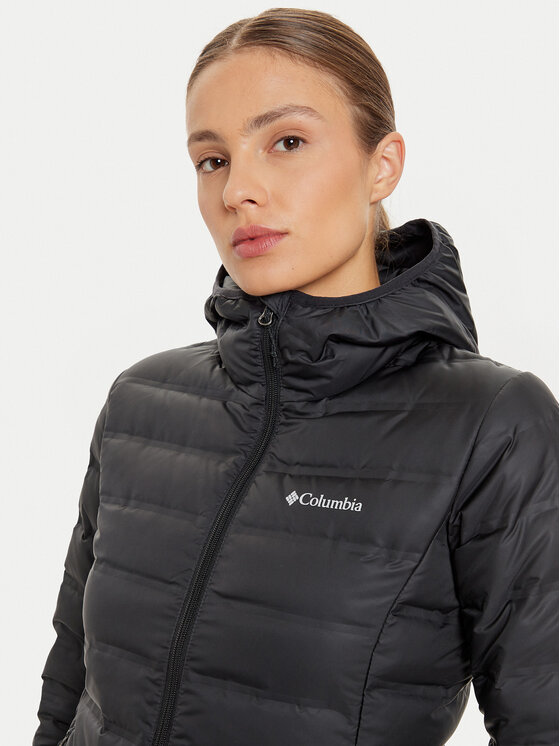 Columbia Columbia Pūkinė striukė Lake 1859682 Juoda Slim Fit